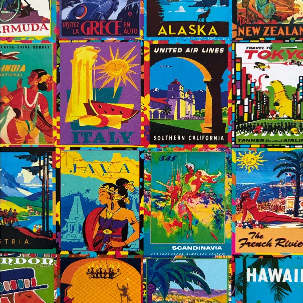 Vivid Collection Colorful Destinations Puzzle - Picture 4 of 10